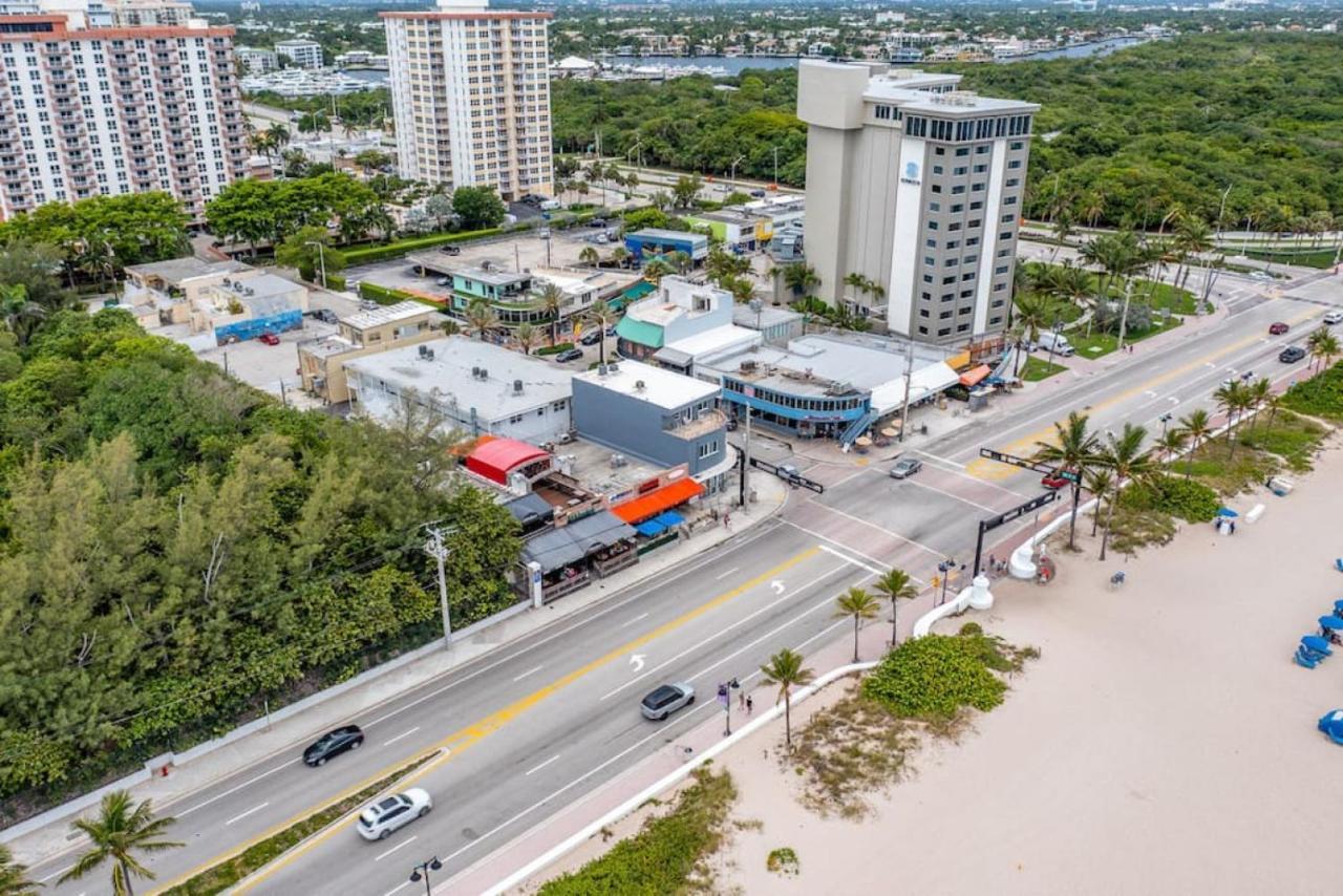 The Purple Pelican Beachfront With Ocean Balcony Unit 1 Fort Lauderdale Extérieur photo