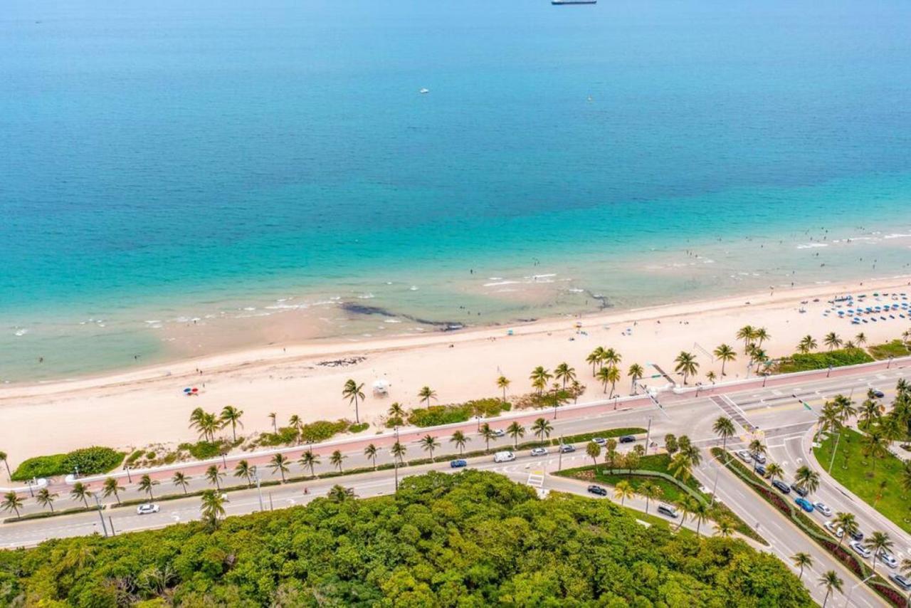 The Purple Pelican Beachfront With Ocean Balcony Unit 1 Fort Lauderdale Extérieur photo